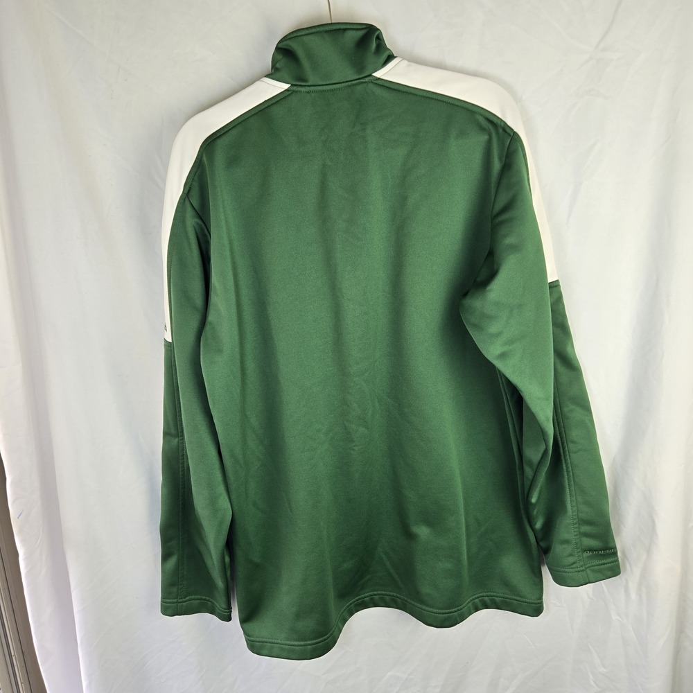 Columbia Michigan State Omni Shield Quarter Zip Mens‎ Lrg Jacket Go Green Sparty - Picture 5 of 8